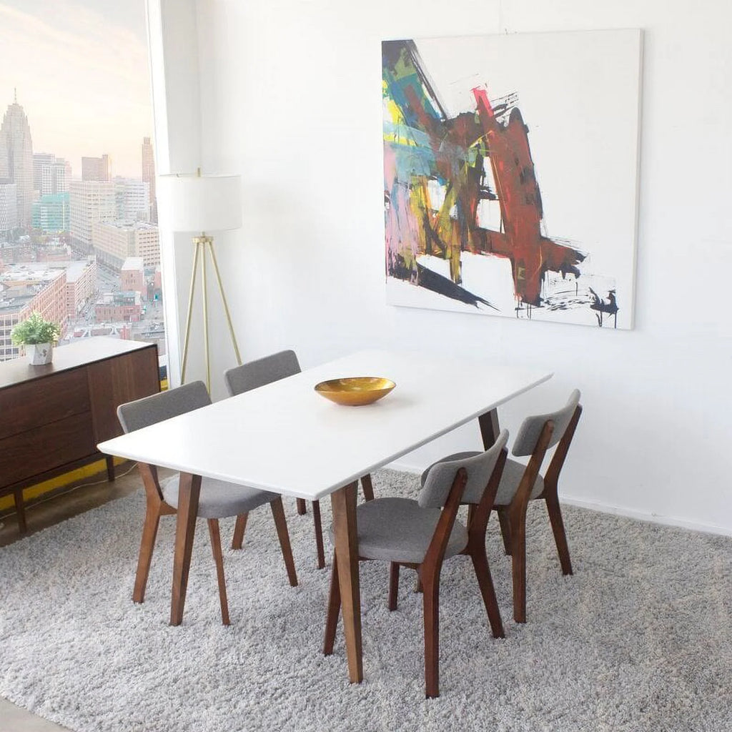 White Top Dining Table C71928