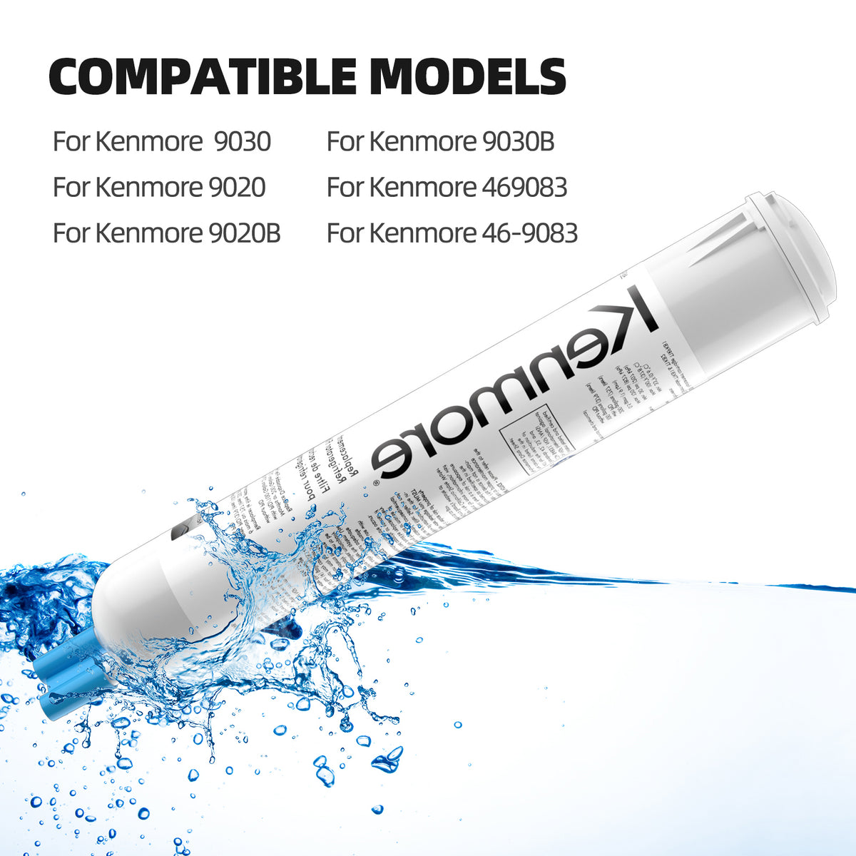 6 Pack Refrigerator Water Filter Replacement Cartridge B876