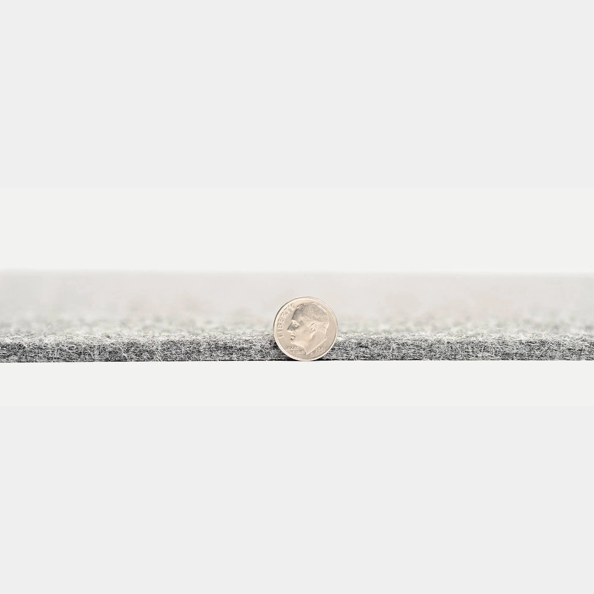 Peel and Stick Carpet Tiles, 15 Tiles/Case, Sky Grey V256