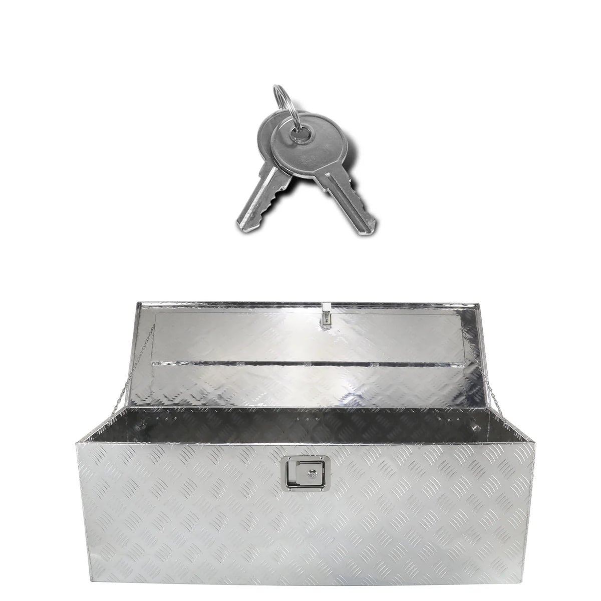 44" Heavy Duty Aluminum Tool Box Truck Pickup Trailer Underbody Storage B494202