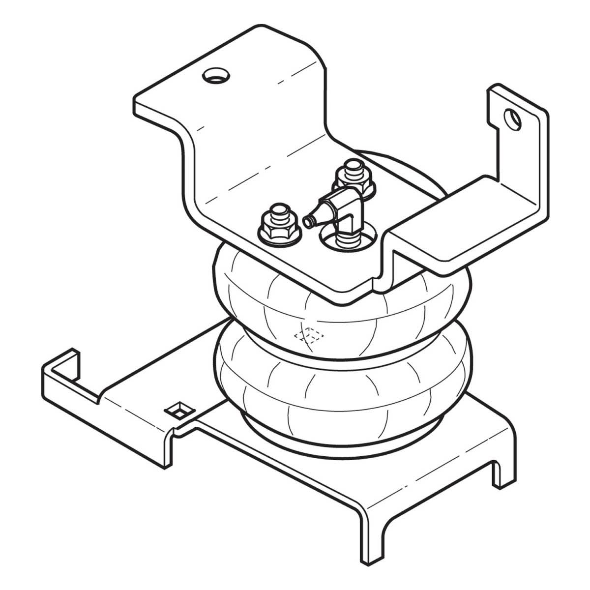 Air Helper Spring Kit L6743