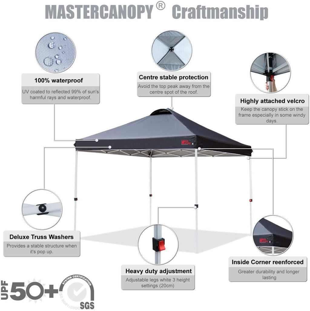 10x22 Pop-Up Canopy Tent with Wheeled Bag O73181
