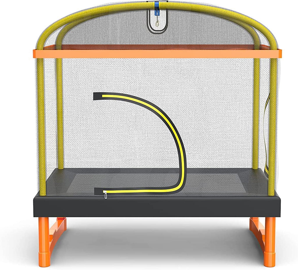6.5ft 4-in-1 Toddler's Trampoline with Safety Net Enclosure A41811