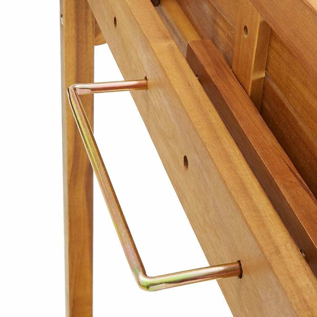 Solid Acacia Wood Balcony Bar Table K640