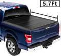 Fiberglass Hard Folding Waterproof Tonneau Cover for Ram 1500 2500 3500 5' 7" Bed L657