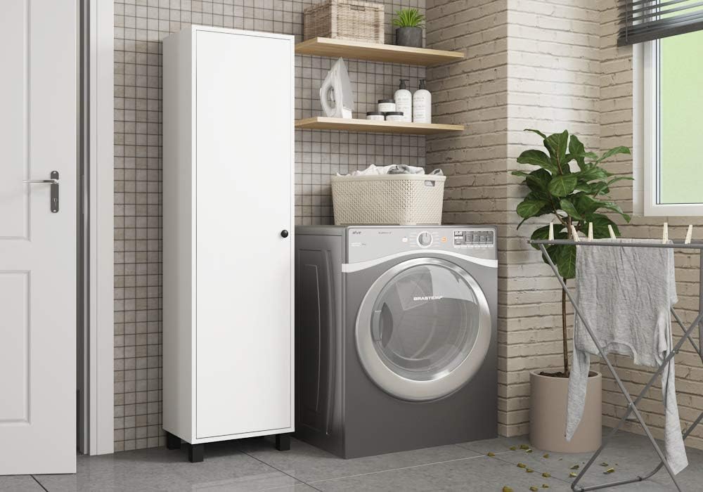 White Kitchen Storage Cabinet E61500