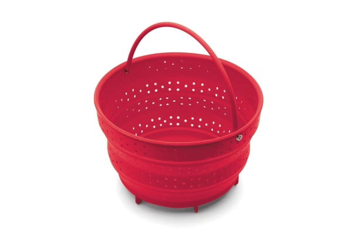 Collapsible Silicone Steamer Basket Insert, 6-Quart O86750