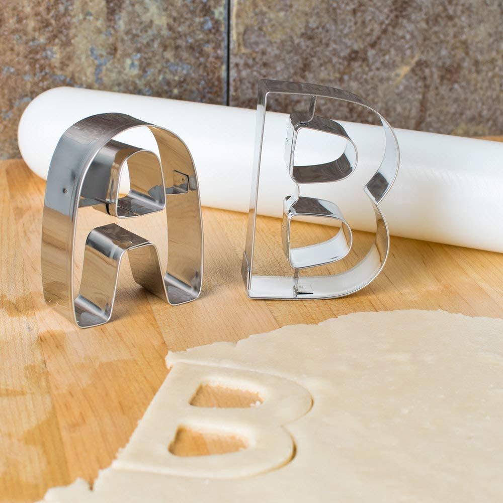 Stainless Steel Alphabet 26 PC Cutter Set A652617