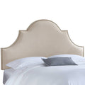 White Twin Headboard J820
