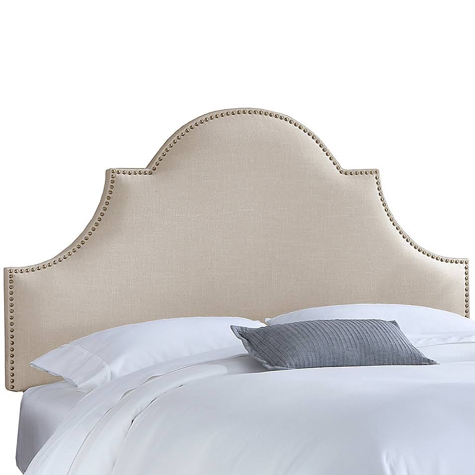 White Twin Headboard J820