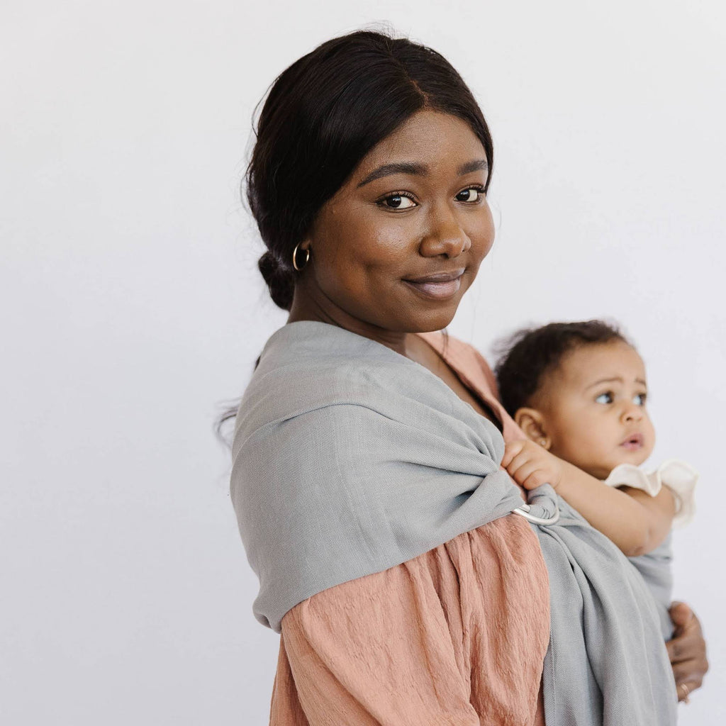 Black Ring Sling Baby Carrier V20768