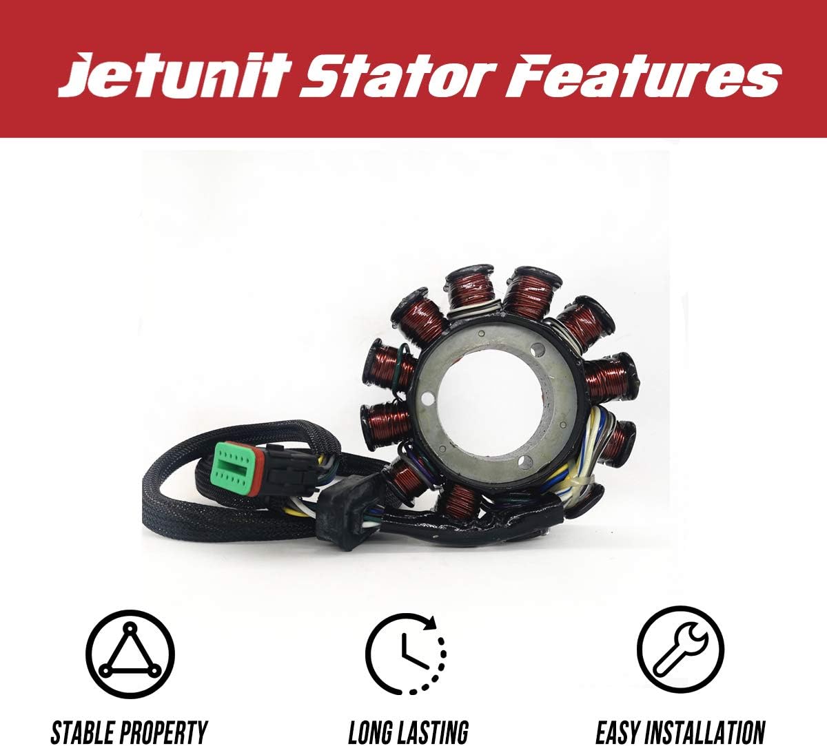 Stator for Kawasaki Jet-Ski Ultra 130/1100 STX DI 2000-2004 I31687