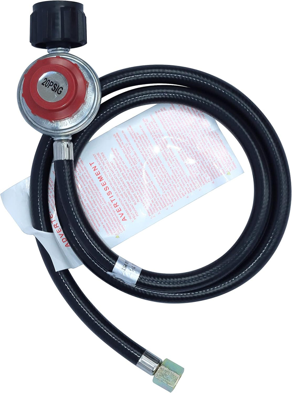 Cast Iron Burner Assembly with High Pressure Regulator and Hose, Pack of 2 Z718568