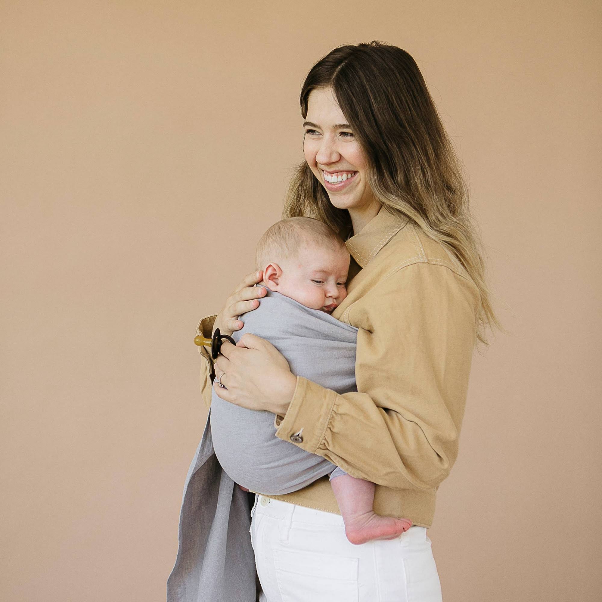 Black Ring Sling Baby Carrier V20768