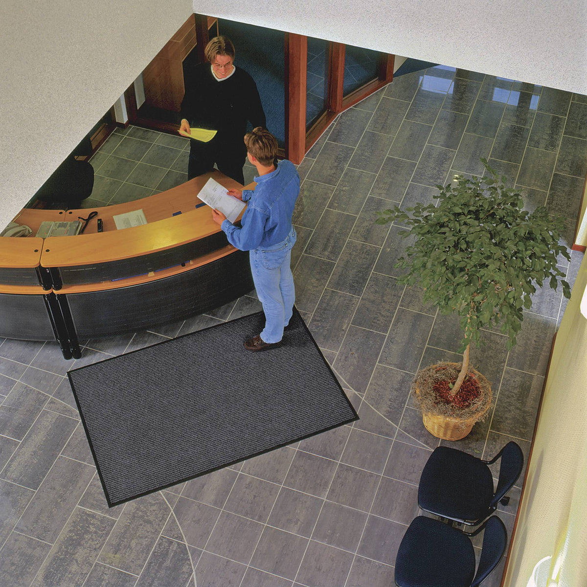 Charcoal Rib Entrance Mat J950191