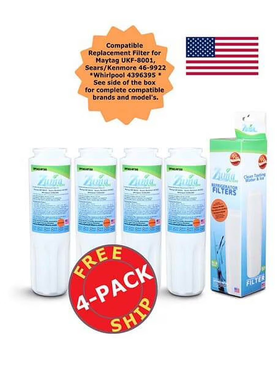 4 Pack Water and Ice Filter T278325