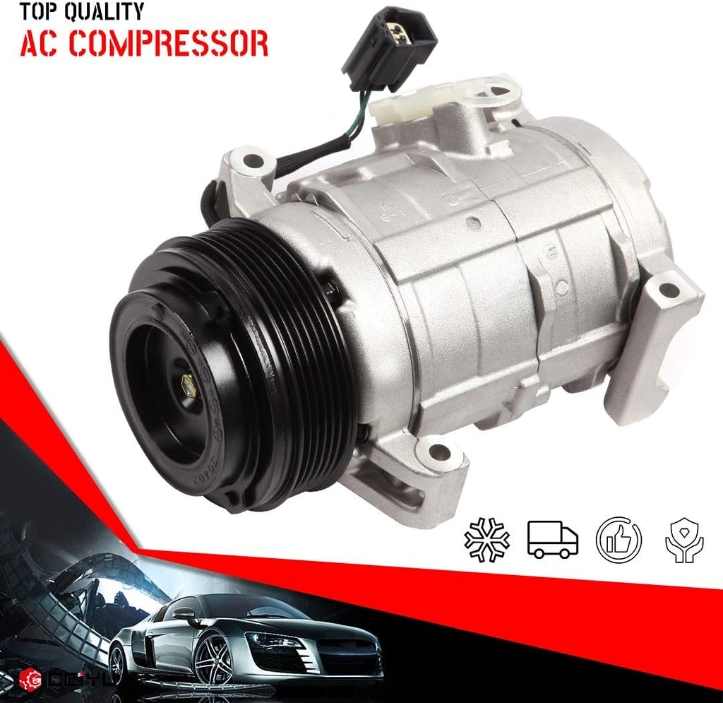Air Conditioning Compressor Assembly 2007-2012 S3370