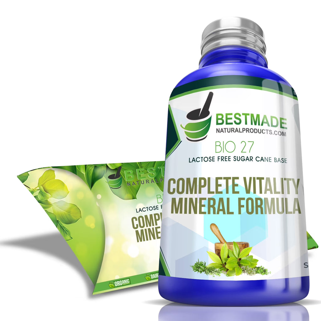 Lactose-Free Complete Vitality Mineral Formula Bio27 (300 pellets) F38093