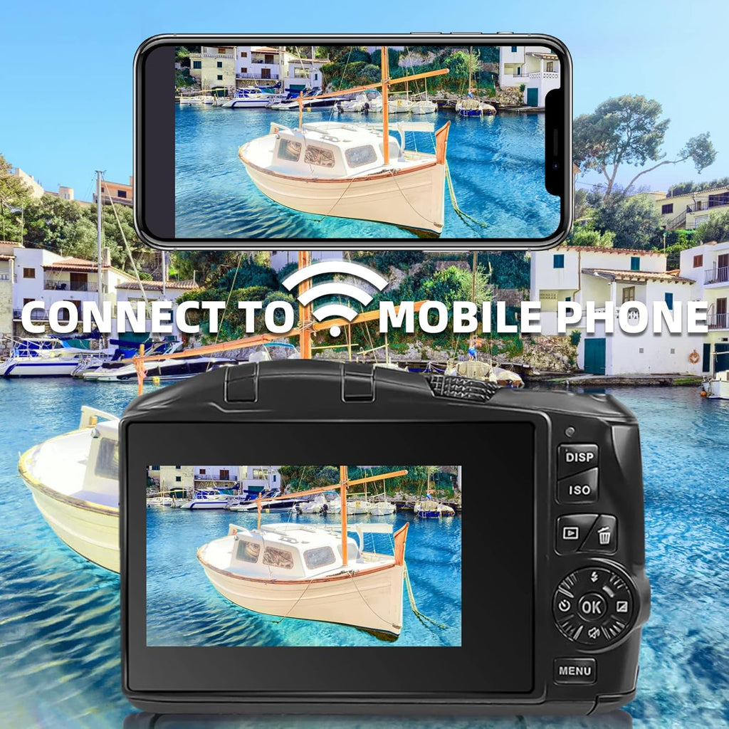 4K 48MP Compact Camera with 32G SD Card L8061