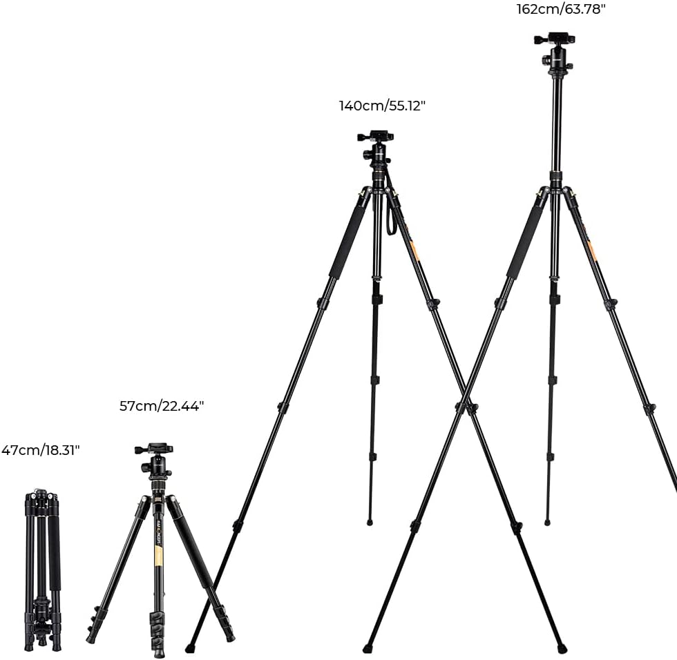 64'' Aluminum Camera Tripod with Ball Head K8174