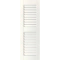 White Pine Louvered Shutters, Per Pair Z522