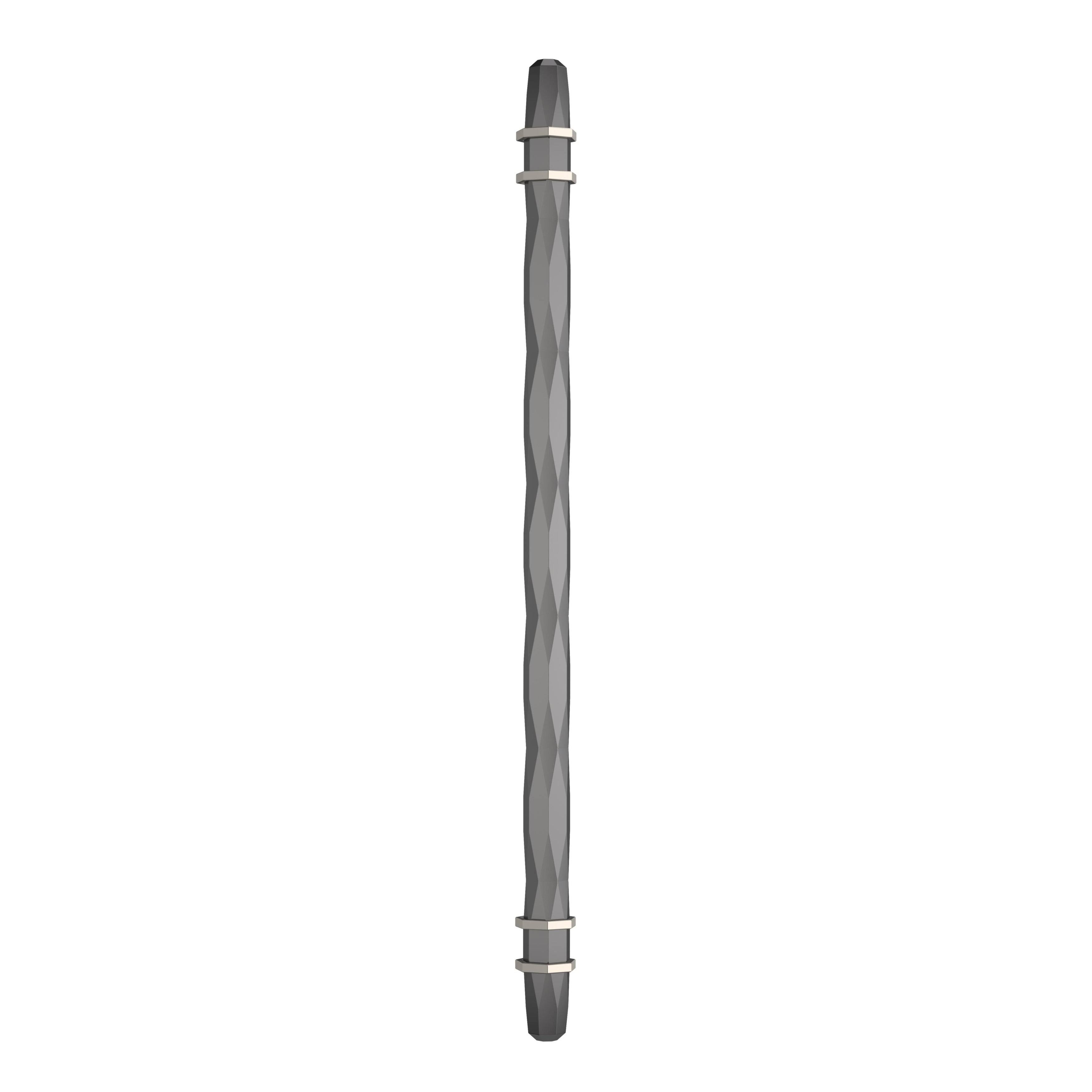 Black Chrome/Satin Nickel Cabinet Pull O709754
