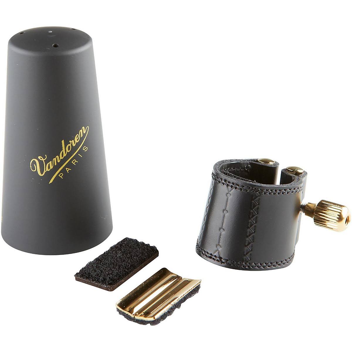 Leather Ligature and Plastic Cap for Alto Sax A951