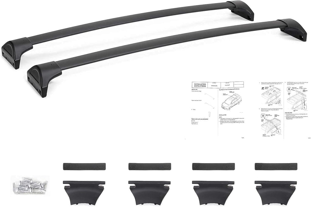 Roof Rack Crossbars for Honda Pilot (Black) V502