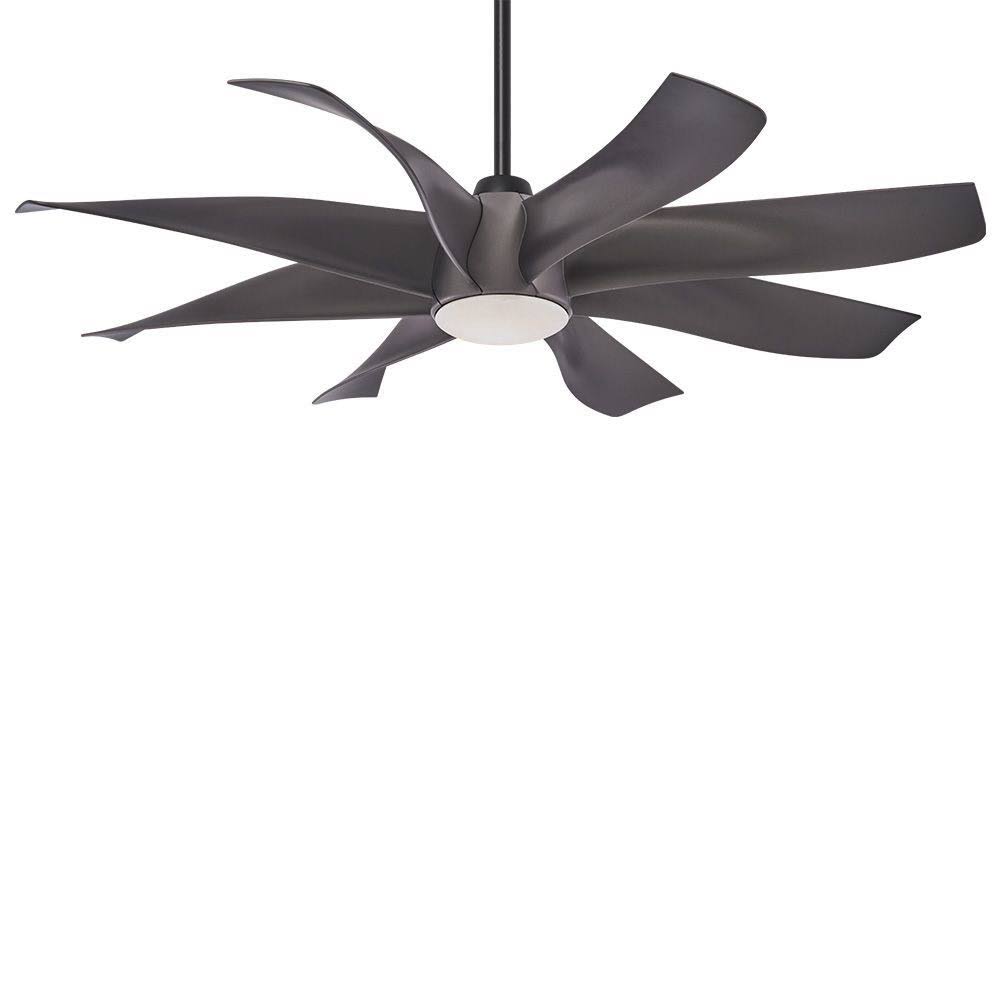 White LED Ceiling Fan K9027