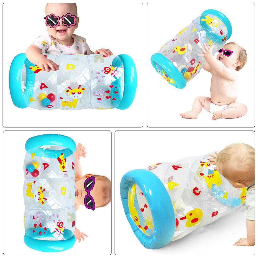 Colorful Inflatable Roller Plaything Crawling Roll Ball Toy V46327