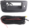 Rear View Camera Backup Tailgate Handle Camera Compatible with Chevy Silverado and GMC Sierra Years 2007-2013, Tailgate Door Handle Replacement Camera (Black) Pack of 2 U194457