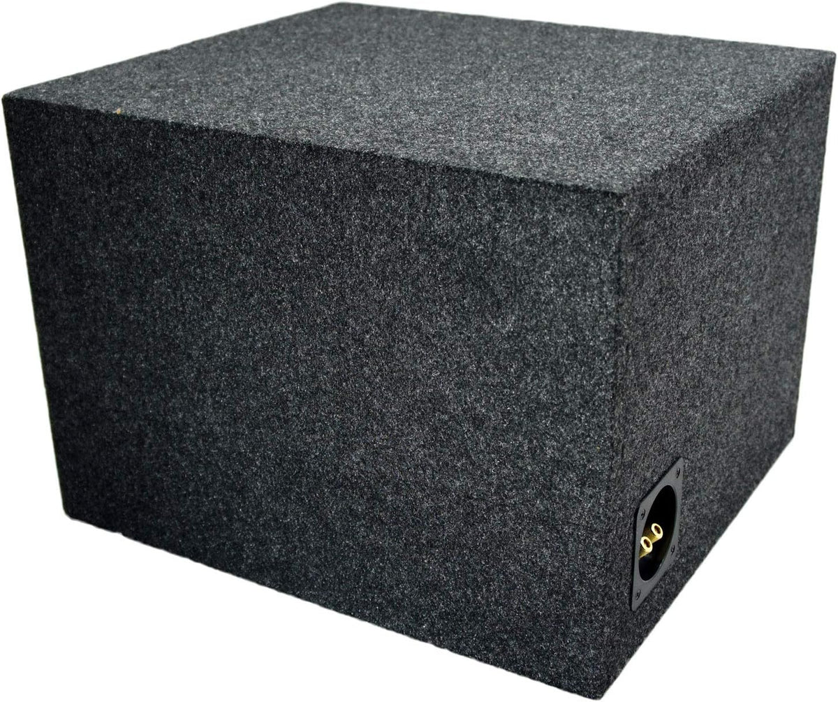 Single 12 Vented Subwoofer Sub Box Ported Enclosure 5/8 MDF I76175