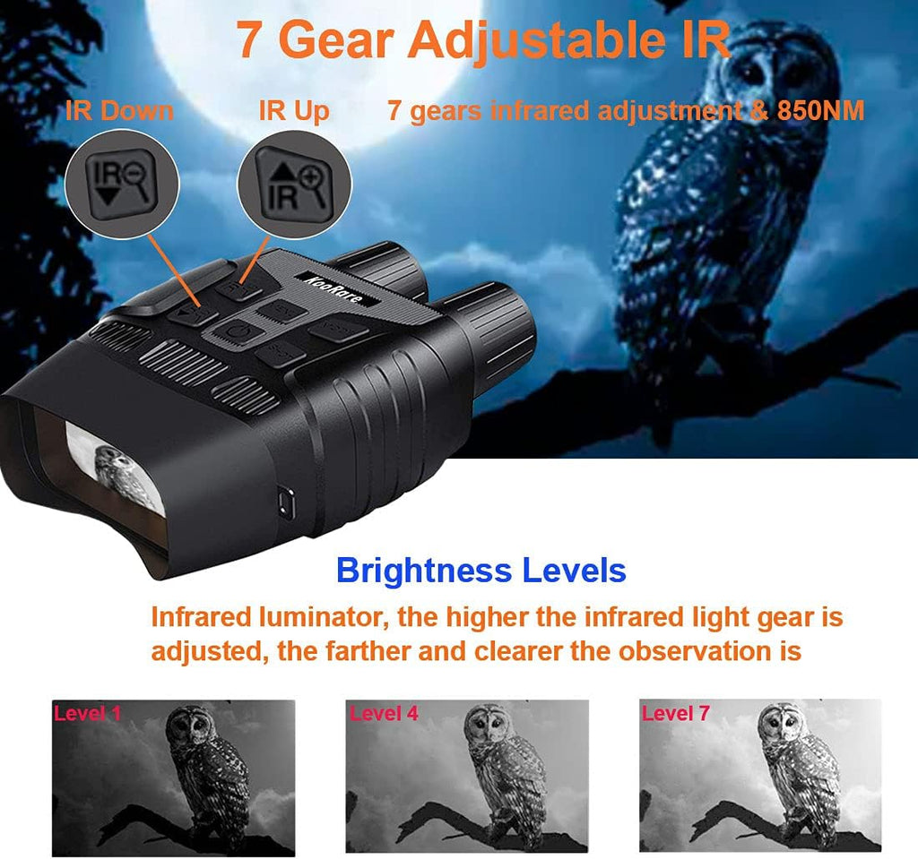 Digital Infrared Night Vision Binoculars with 32G Card H79993
