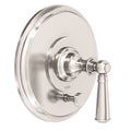Satin Nickel Tub & Shower Diverter Plate with Handle T478396