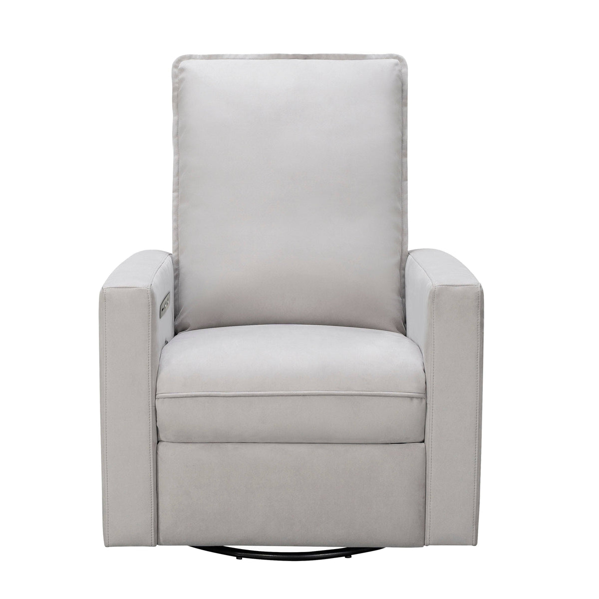 Charcoal Swivel Glider Power Recliner P56477