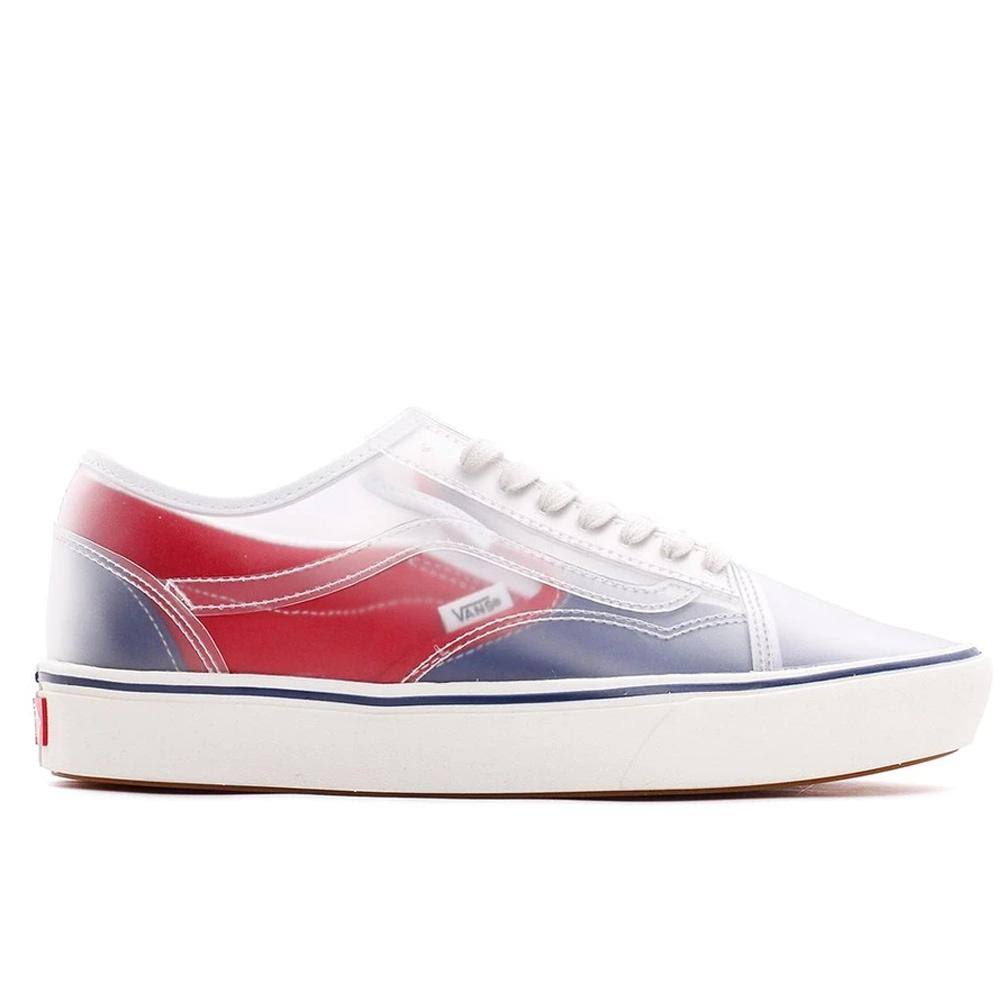 Vans Slip-Skool Canvas & True Navy / Red 10.5 S8530