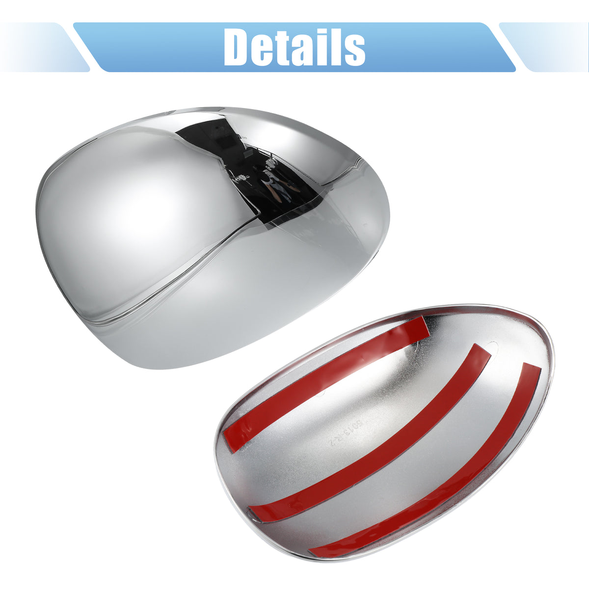 Pair Chrome Plated Power Mirror Cover Cap for Lincoln Navigator 1998-2002 for Ford F-150 1997-2003 P455