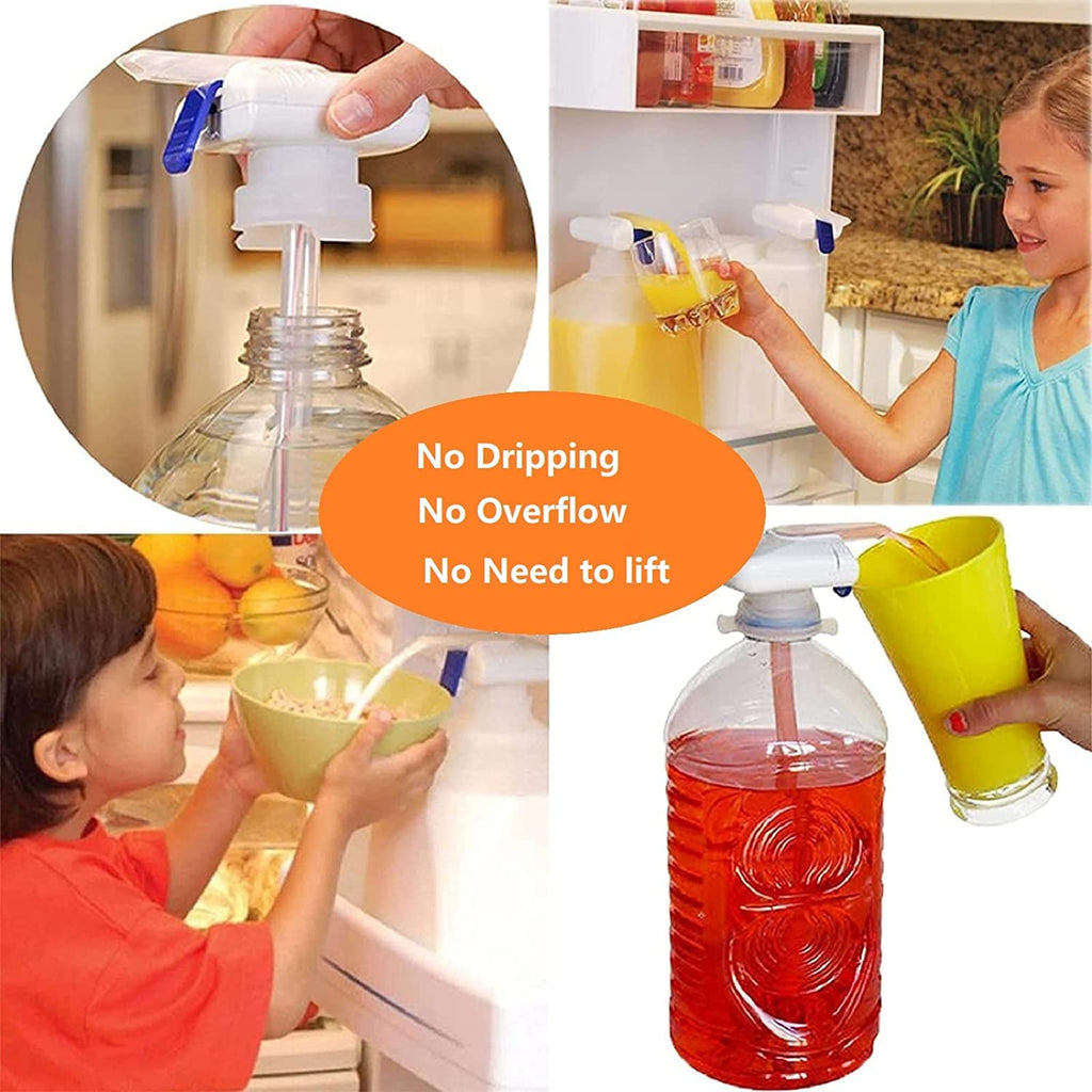 2 Pcs Automatic Drink Dispenser for Fridge Gallon Q78846