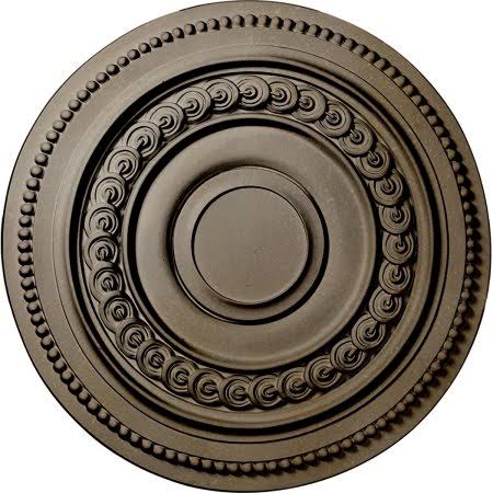 Oldham Ceiling Medallion, Hand-Painted Flash Copper D386387