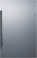19 Wide Built-in Undercounter All-refrigerator with Stainless Steel Door M9950