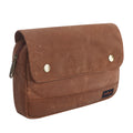 Brown Waxed Canvas Bicycle Pouch Bag W819