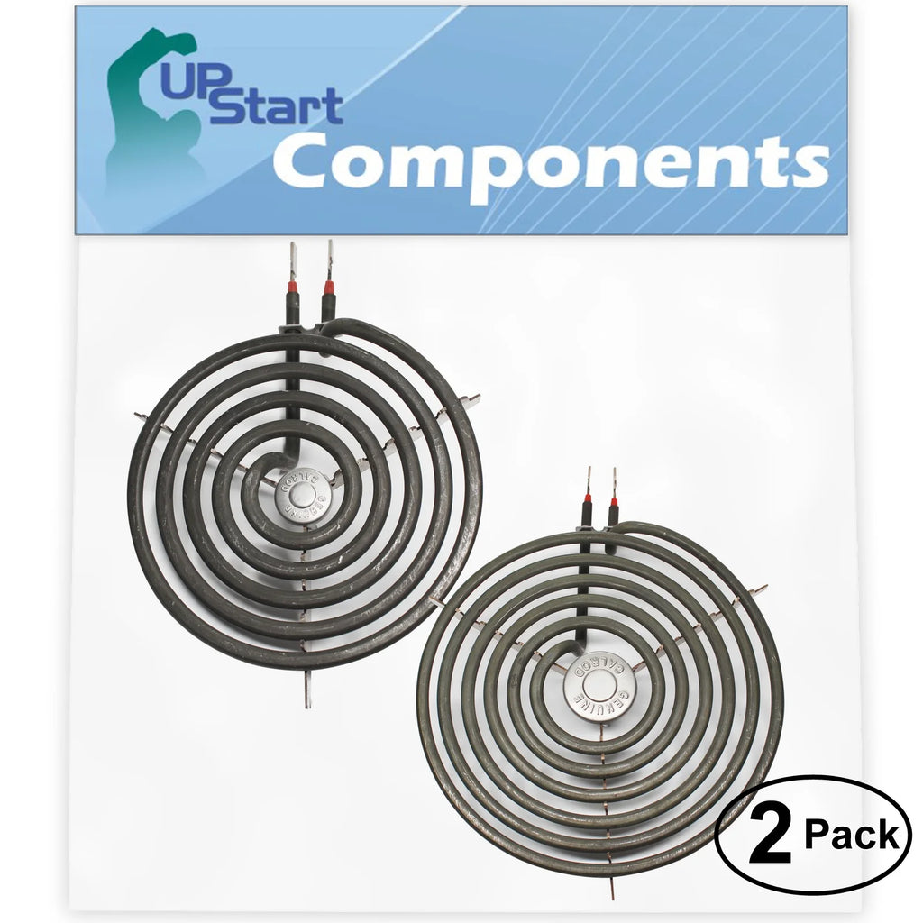 2-Pack 8 inch 6 Turns & 6 inch 5 Turns Surface Burner Elements T2076