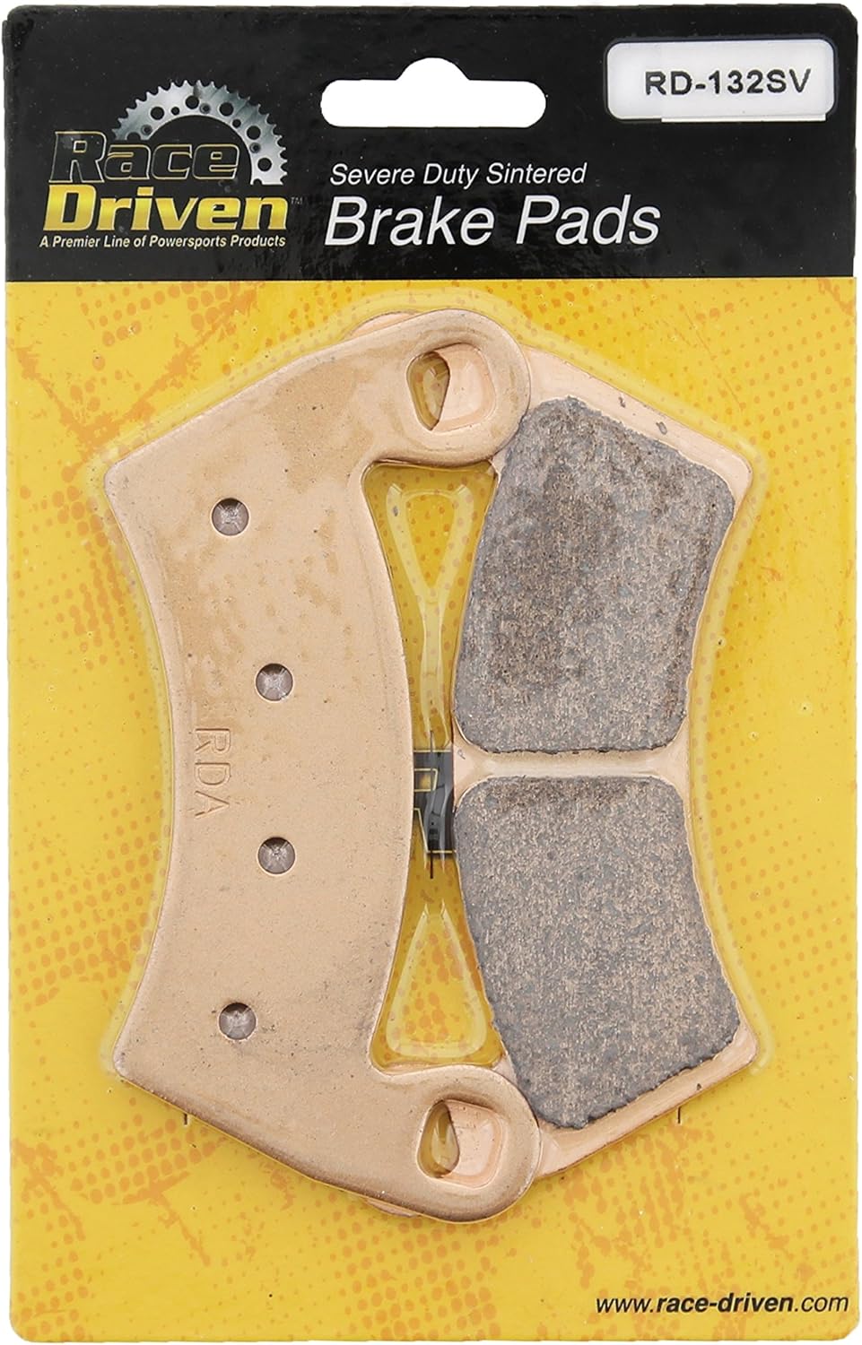 Brake Pads for Polaris Ranger XP 1000 EPS Front & Rear Pack of 2 D22449