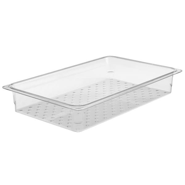 Clear Set of 6 Colander Pans Q856