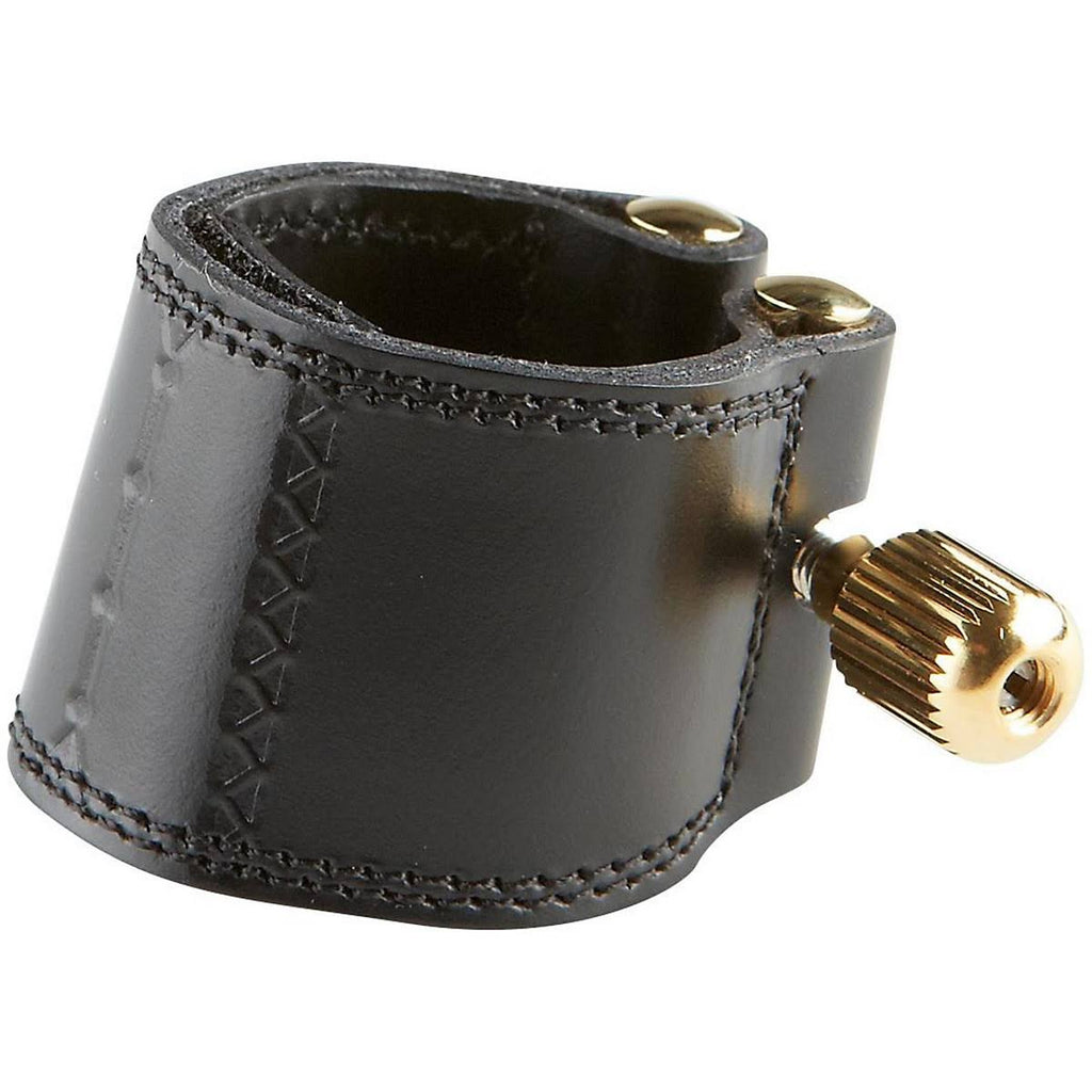 Leather Ligature and Plastic Cap for Alto Sax A951