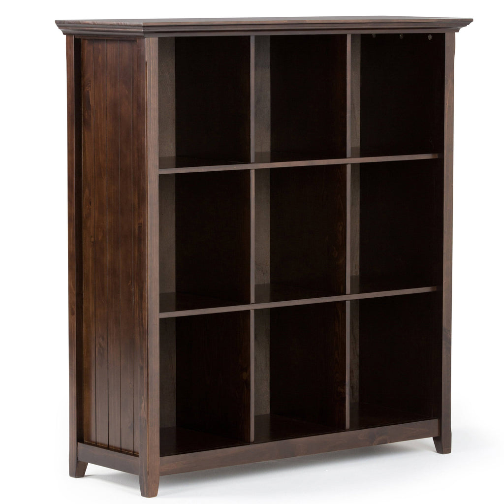 9 Cube Bookcase Tobacco Brown W82385