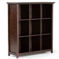 9 Cube Bookcase Tobacco Brown W82385
