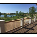 42 in. H x 72 in. W Stainless Steel Tube In-Fill Kit for Deck Railings Z514971