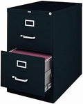 Black 2 Drawer Legal Size File Cabinet I23981