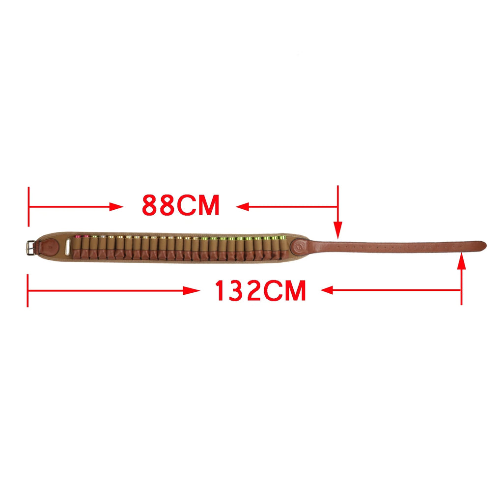 Brown Canvas Shot Shell Ammo Holder H932